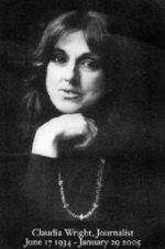 Claudia Wright