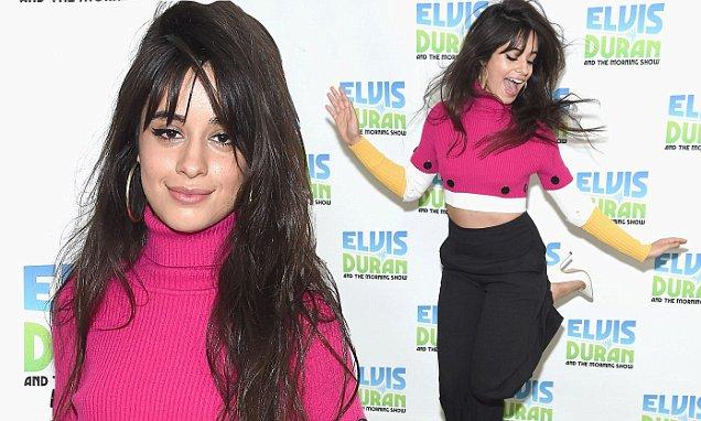 Camila Cabello shows off flirty side in bright fuchsia top