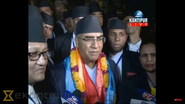 Sher Bahadur Deuba elected 40th PM of Nepal