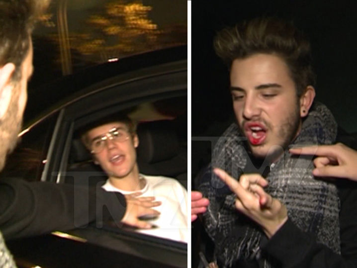 Justin Bieber Punches Fan in Barcelona