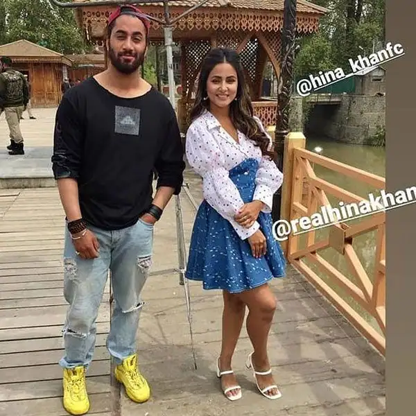 Shaheer Sheikh and Hina Khans BTS pictures from their upcoming music video will leave you surprised Shaheer Sheikh and Hina Khans BTS pictures from their upcoming music video will leave you surprised