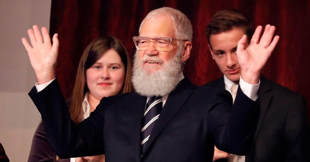 David Letterman Receives Mark Twain Prize at All-Star Ceremony