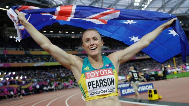 Sally Pearson roars back to win world championships 100m hurdles gold