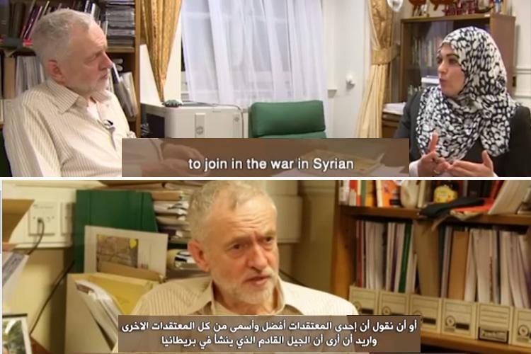 Jeremy Corbyn says he wants British jihadis to return to UK in Arab TV interview