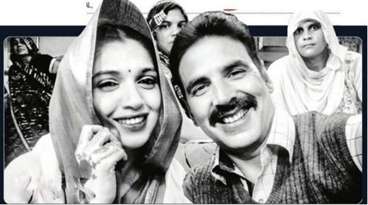 Toilet Ek Prem Katha actors Akshay Kumar and Bhumi Pednekar are goofing around with Dabboo Ratnani