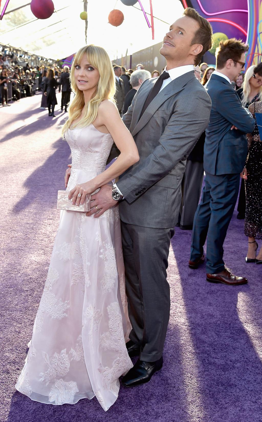 Chris Pratt and Anna Faris Win Hammiest Couple at Guardians of the Galaxy Vol. 2 Premiere