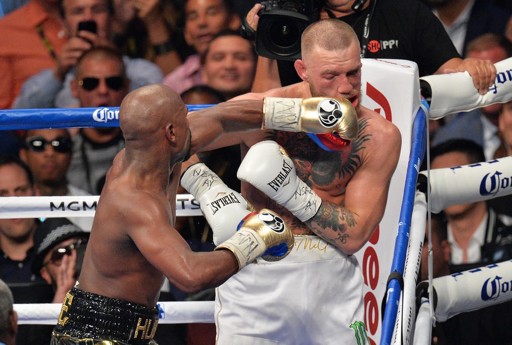 Floyd Mayweather beats Conor McGregor: how the fight unfolded in pictures Floyd Mayweather beats Conor McGregor: how the fight unfolded in pictures