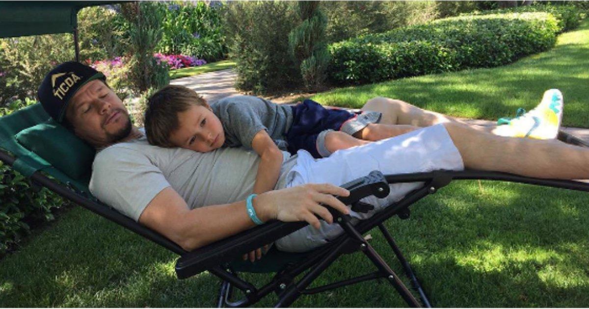 14 Photos of Mark Wahlberg and His Kids That Prove He's a Big Softie