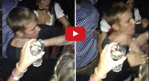 Justin Bieber -- Attacked in Club