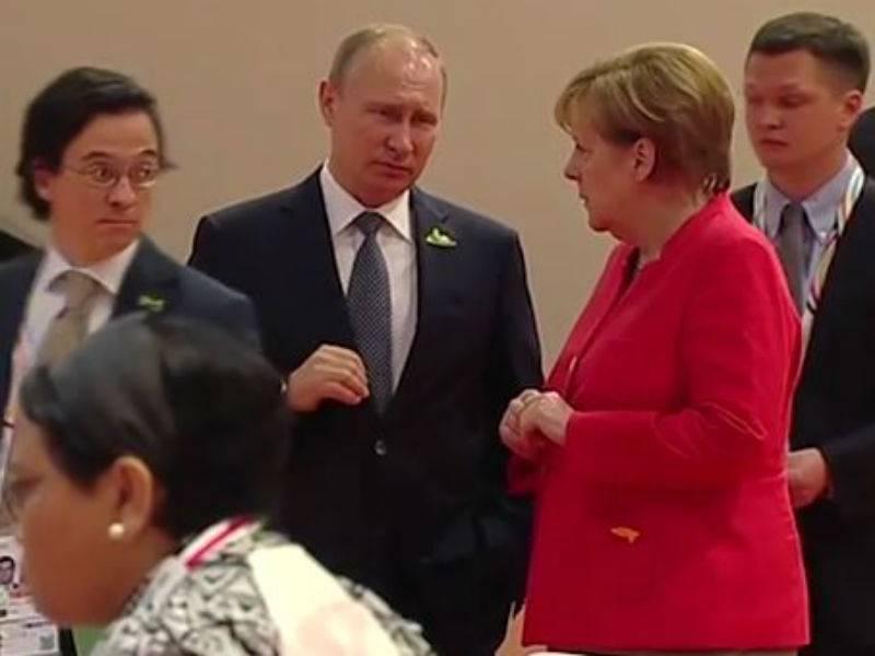 Angela Merkel 'eye-rolling' at Vladimir Putin during G20 summit takes social media by storm - Times of India