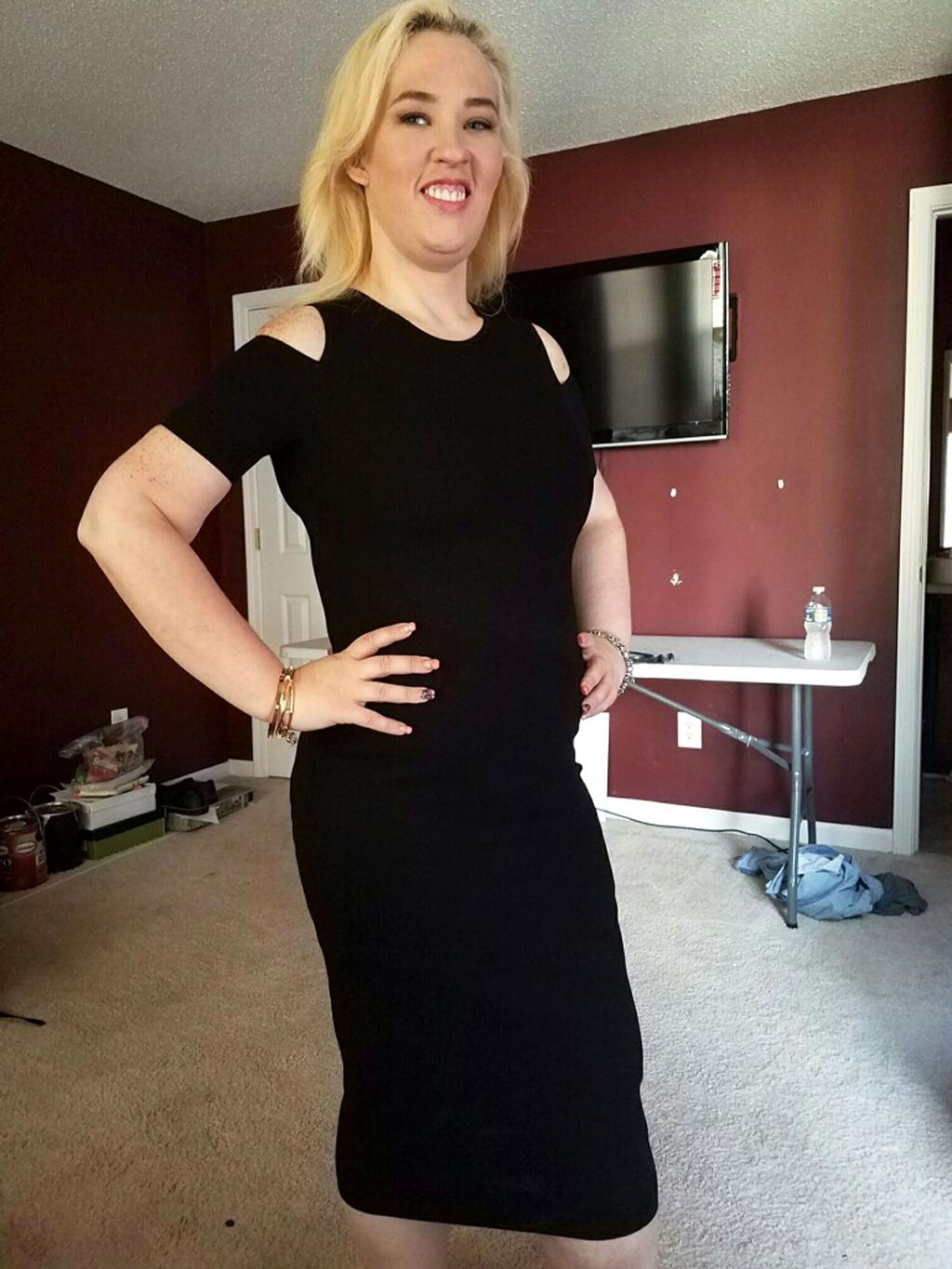 Mama June Models Trim Figure in Little Black Dress Months After 300-Lb. Weight Loss