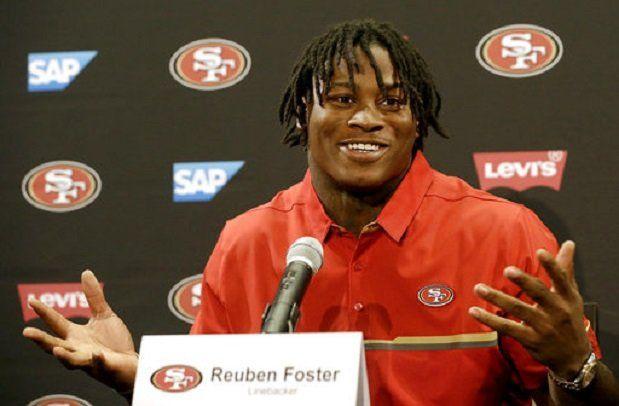 Reuben Foster, 49ers Agree to 4-Year Rookie Contract