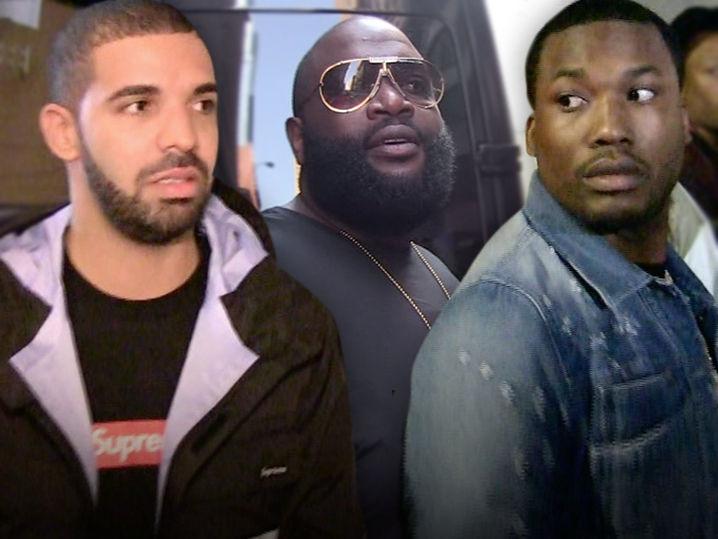 Drake & Meek Mill Still Beefing Hard After Rick Ross Tried to Squash It