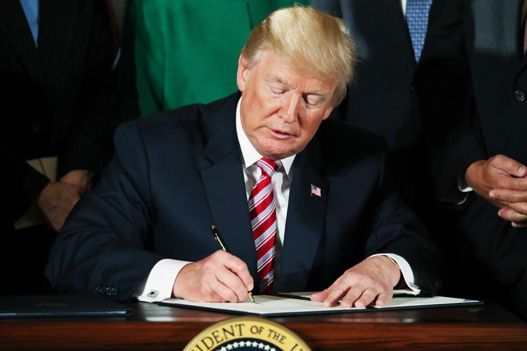 President Trump Just Held a Signing. He Had Nothing to Sign