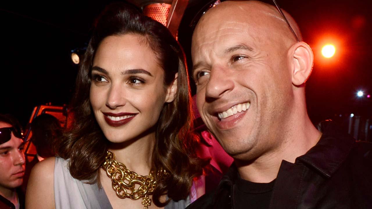 Gal Gadot & Vin Diesel Have a Mini 'Fast & Furious' Reunion With Their Daughters -- See the Cute Pic!