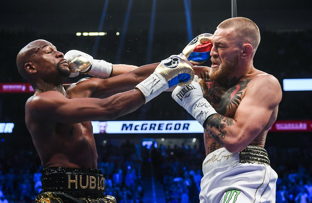 Floyd Mayweather beats Conor McGregor: how the fight unfolded in pictures Floyd Mayweather beats Conor McGregor: how the fight unfolded in pictures