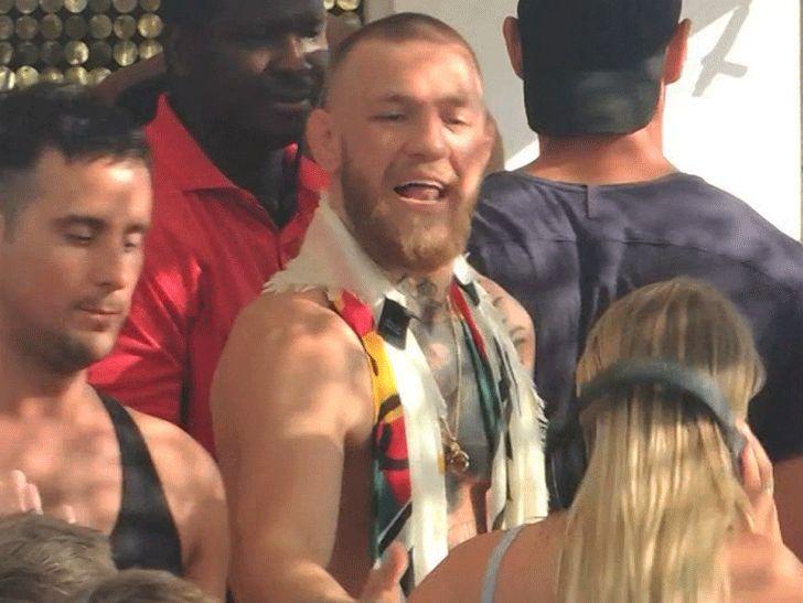 Conor McGregor Gets Hero's Welcome at Ibiza Beach Club