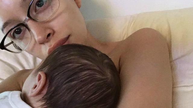 'The Walking Dead's' Christian Serratos Reveals Baby's Sex on Father's Day