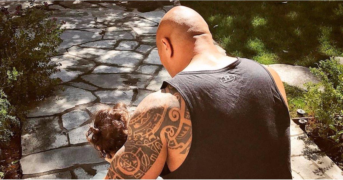 Dwayne Johnson Lays Out His Daddy Goals For Adorable Daughter Jasmine