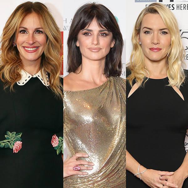 Julia Roberts, Penélope Cruz & Kate Winslet Are the Definition of Squad Goals as They Step Out for the Ultimate Ladies' Night