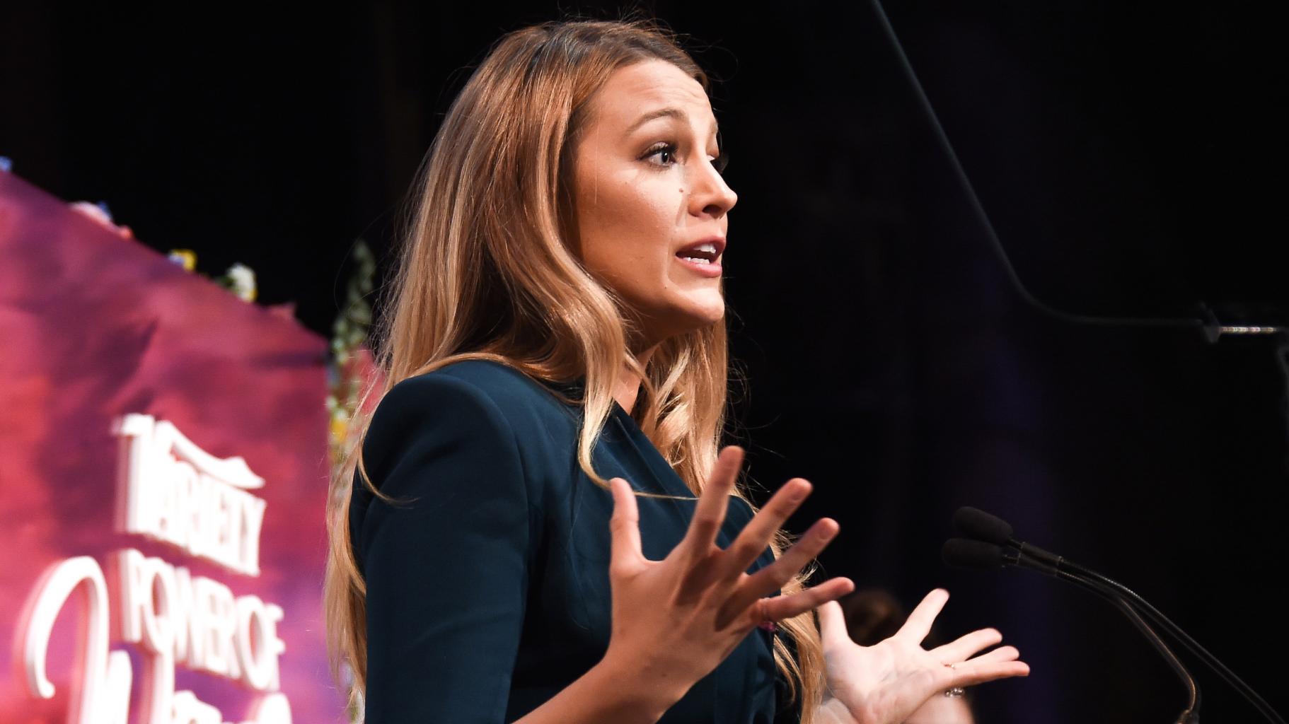 Blake Lively Tells Off Reporter for Asking About Fashion at Varietyâ€™s Power of Women Event