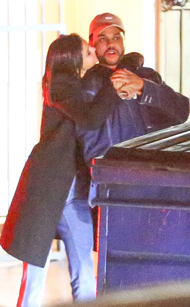 Selena Gomez and The Weeknd Caught Kissing on Romantic Date Night