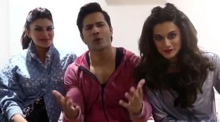 Judwaa 2: Varun Dhawan, Taapsee Pannu, Jacqueline Fernandez are out to find real life twins. Watch video