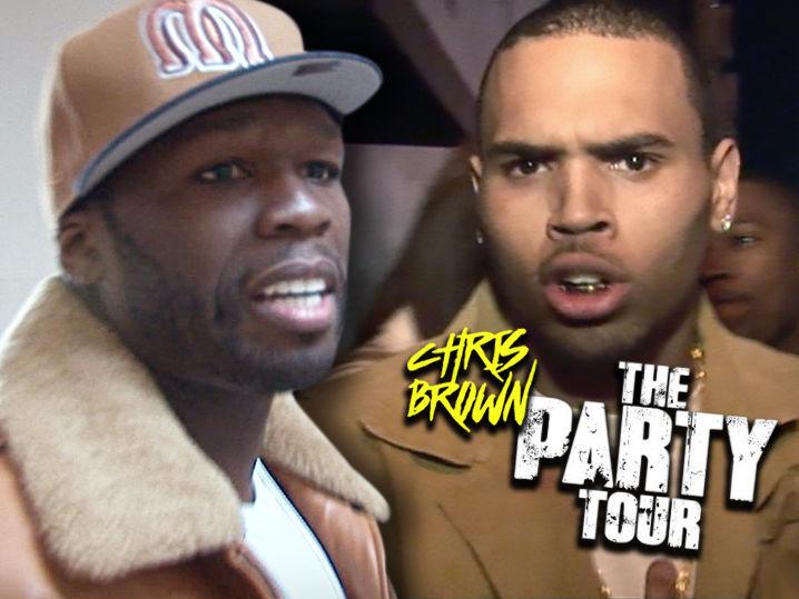 50 Cent Never Signed Chris Brown Tour Deal, Couldn't Agree on Money
