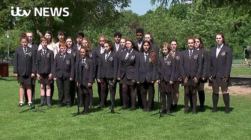 Choir Children Who Were at Ariana Grande Concert During Suicide Attack Perform at Benefit Show