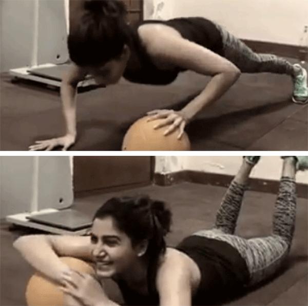 This video of Samantha Ruth Prabhu working out will inspire you to hit the gym - Pinkvilla South
