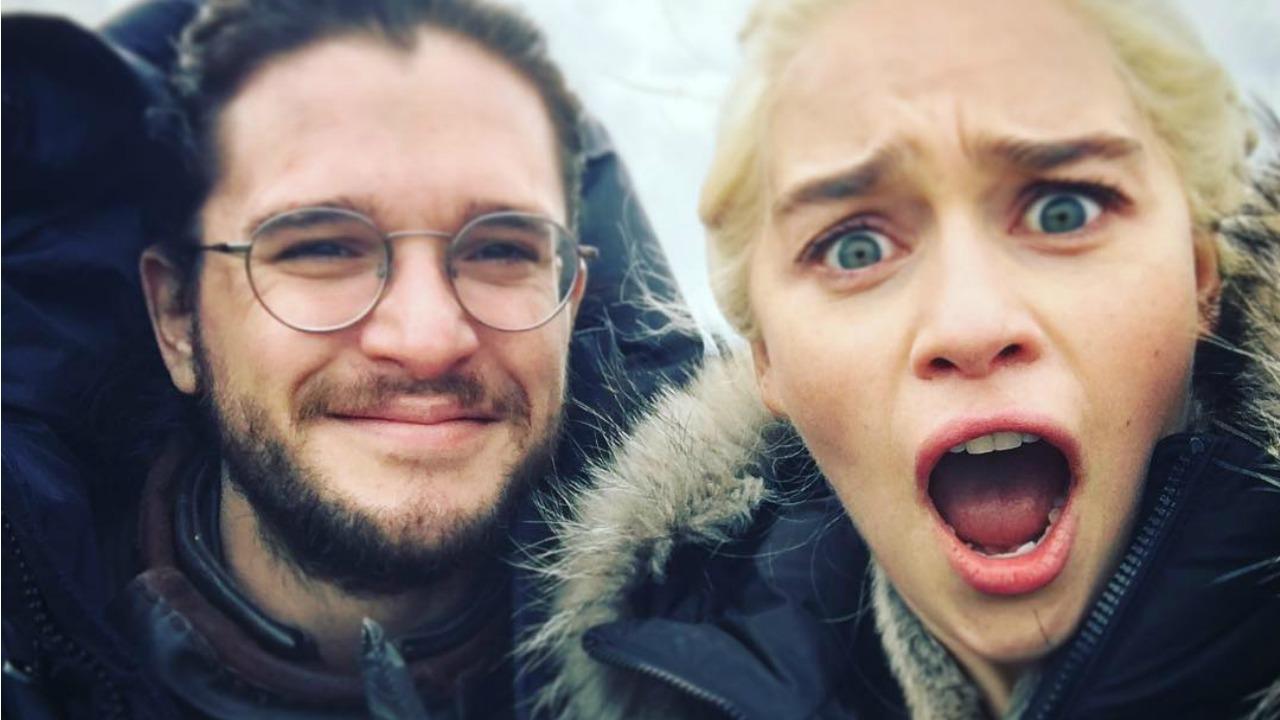 Kit Harington Pretends to Be a Dragon in 'Game of Thrones' Co-Star Emilia Clarke's Hilarious Video -- Watch!