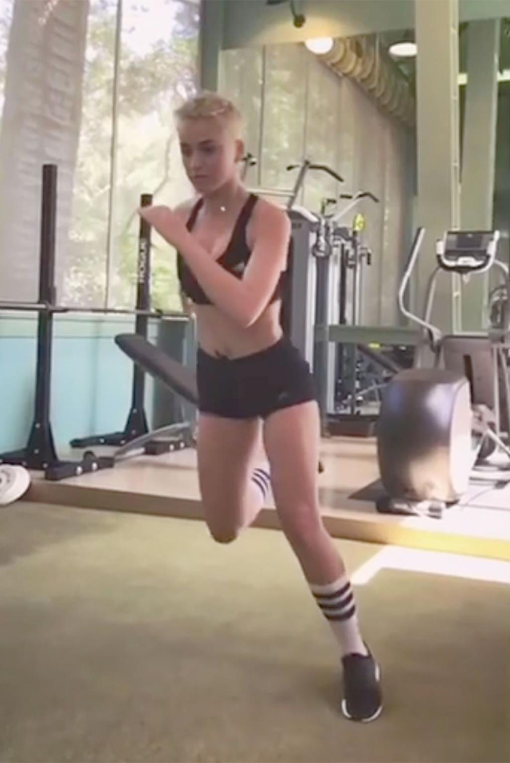Chained to the Gym! Katy Perry Puts in Powerful Workout at Coachella