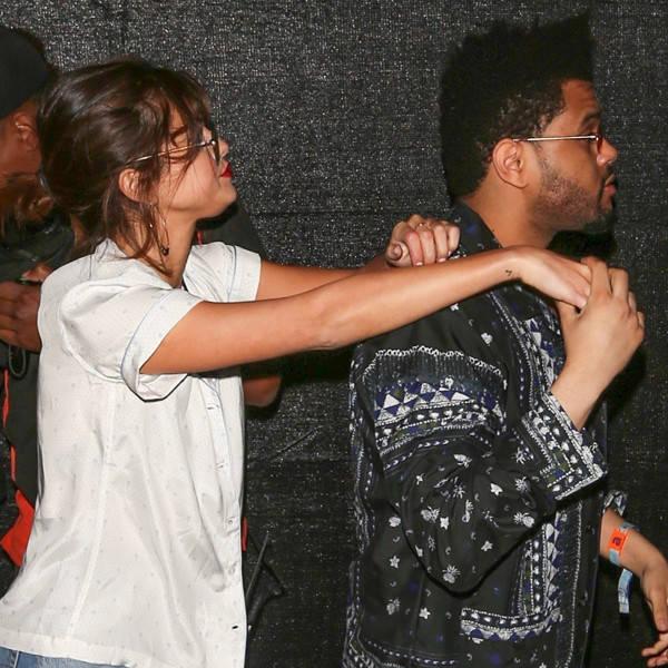 Selena Gomez and The Weeknd Can't Keep Their Hands Off Each Other at Coachella