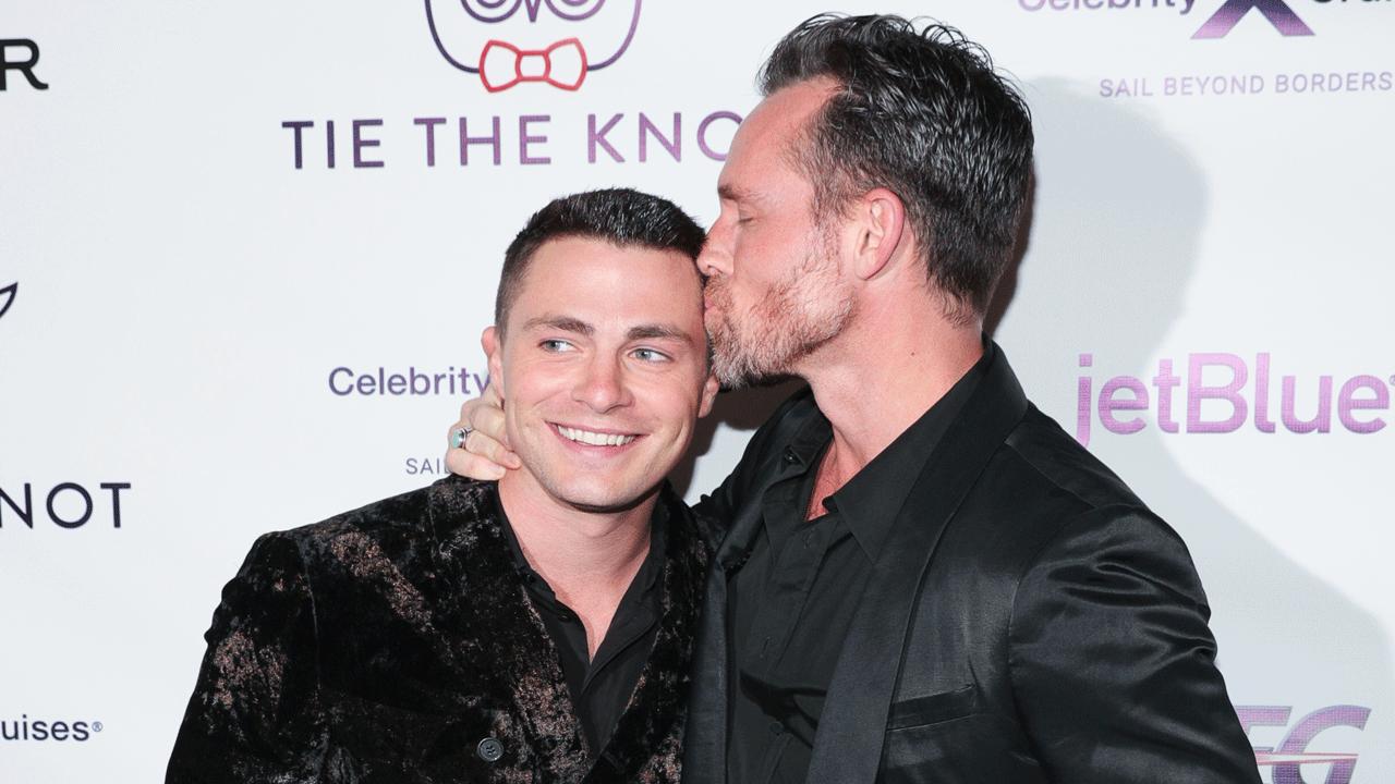 Colton Haynes      '  Fiance Had an Unexpected Reaction to His        American Horror Story: Cult      '  Sex Scene (Exclusive)