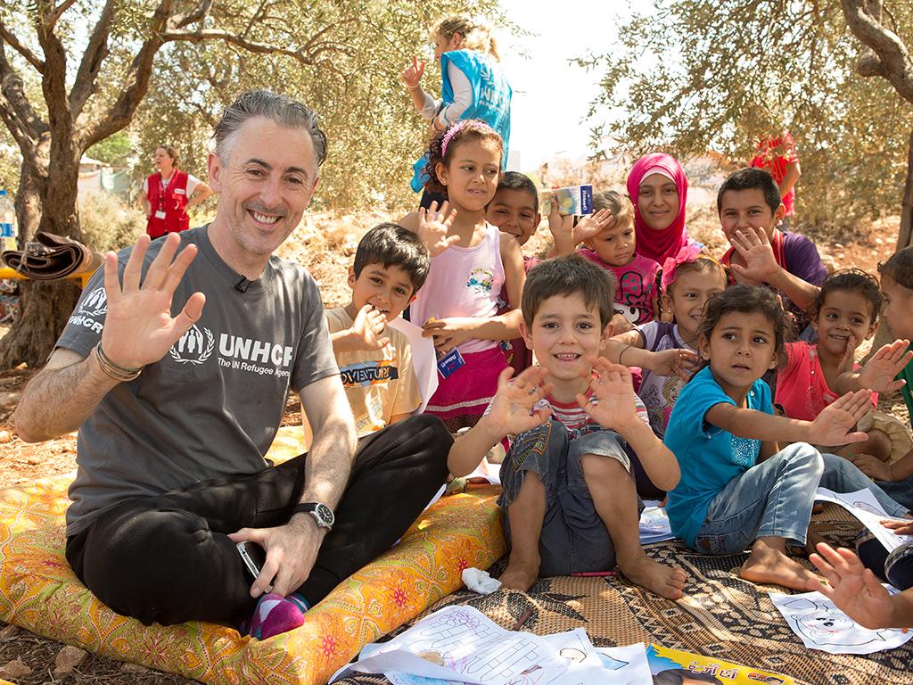 Alan Cumming Spends Weekend with Syrian Refugees in Lebanon: 'This Trip Has Been Life-Changing'