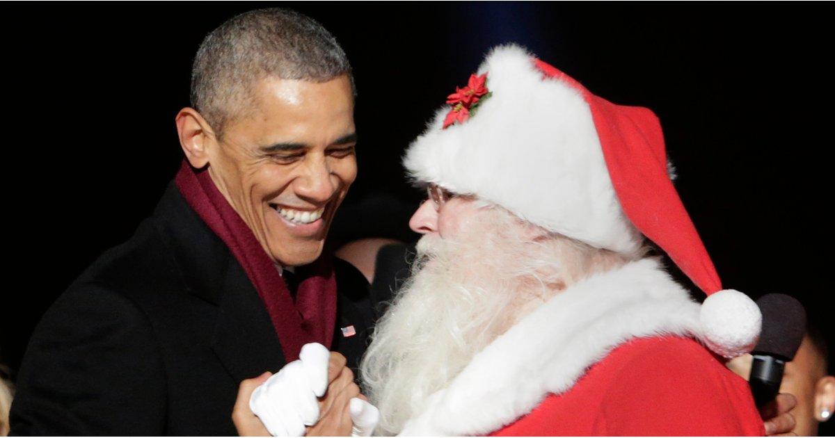 All the Stars Who've Been Lucky Enough to Meet Santa Claus