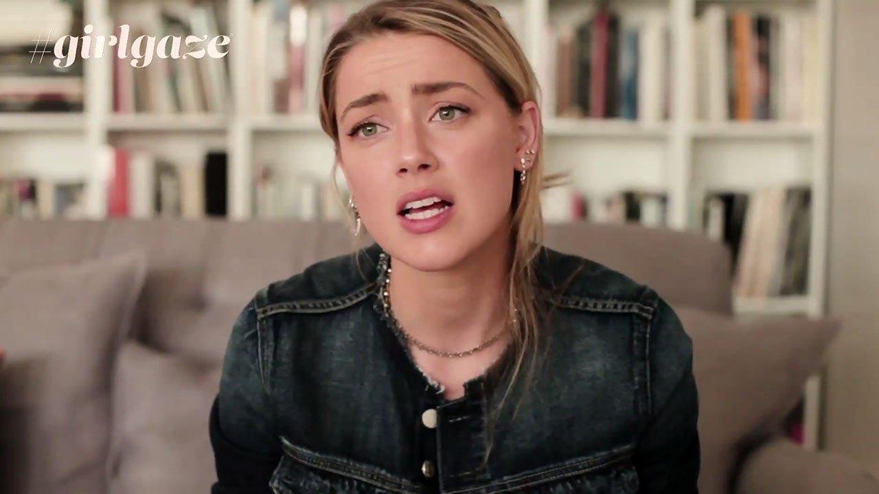 Amber Heard Speaks Up About Domestic Violence in Emotional #GirlGaze PSA
