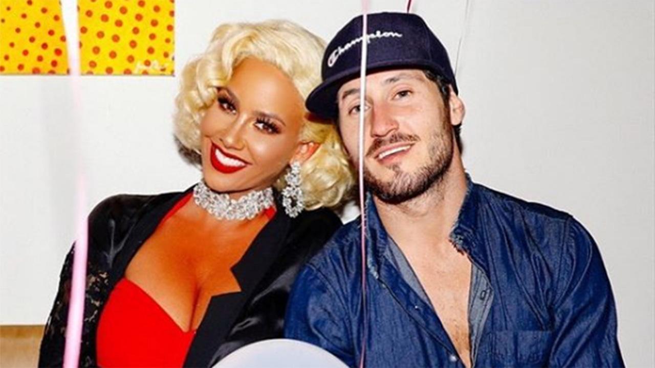 Amber Rose and Val Chmerkovskiy Spend Halloween Together Following Dating Rumors: Pics