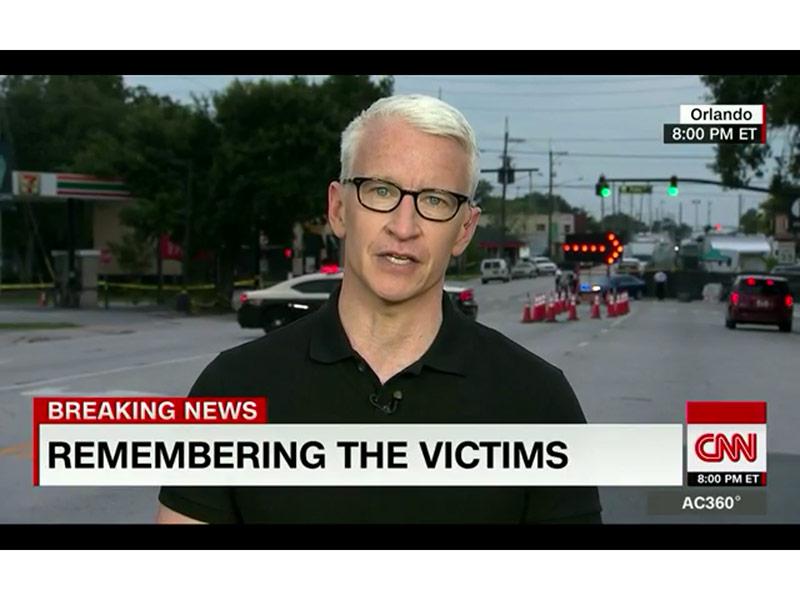 Anderson Cooper Breaks Down On Air While Naming Orlando Shooting Victims