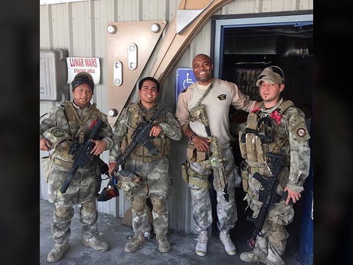 Anderson Silva -- The Family That Paintballs Together Stays 