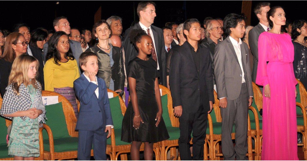 Angelina Jolie's Kids Are All Grown Up! See Them at the Cambodian Premiere of Her New Film