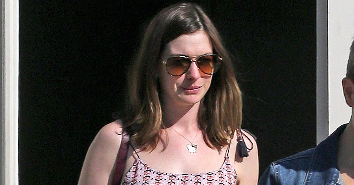 Anne Hathaway Steps Out in La Nearly 2 Months After Giving Birth to Her First Child