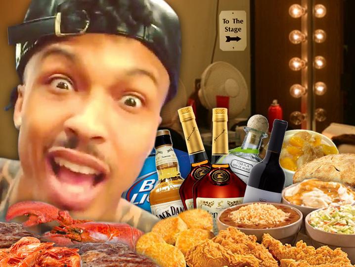 August Alsina -- I’m Not Going Onstage Without Popeyes