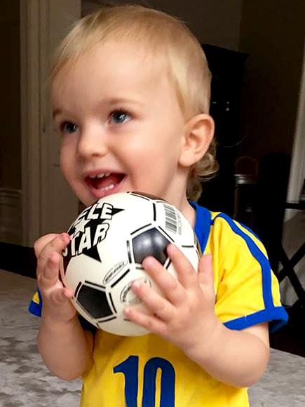 Baby Olympian! Prince Nicolas Adorably Supports the Home Team Ahead of Sweden's Gold Medal Soccer Game