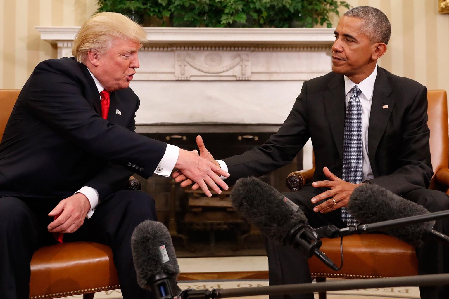 Barack Obama Says He and Donald Trump Are â€˜Sort of Oppositesâ€™