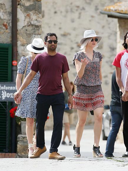 Bellissimo! Jennifer Lawrence Goes Sightseeing in Italy with Aziz Ansari Ahead of Her Best Friend's Wedding