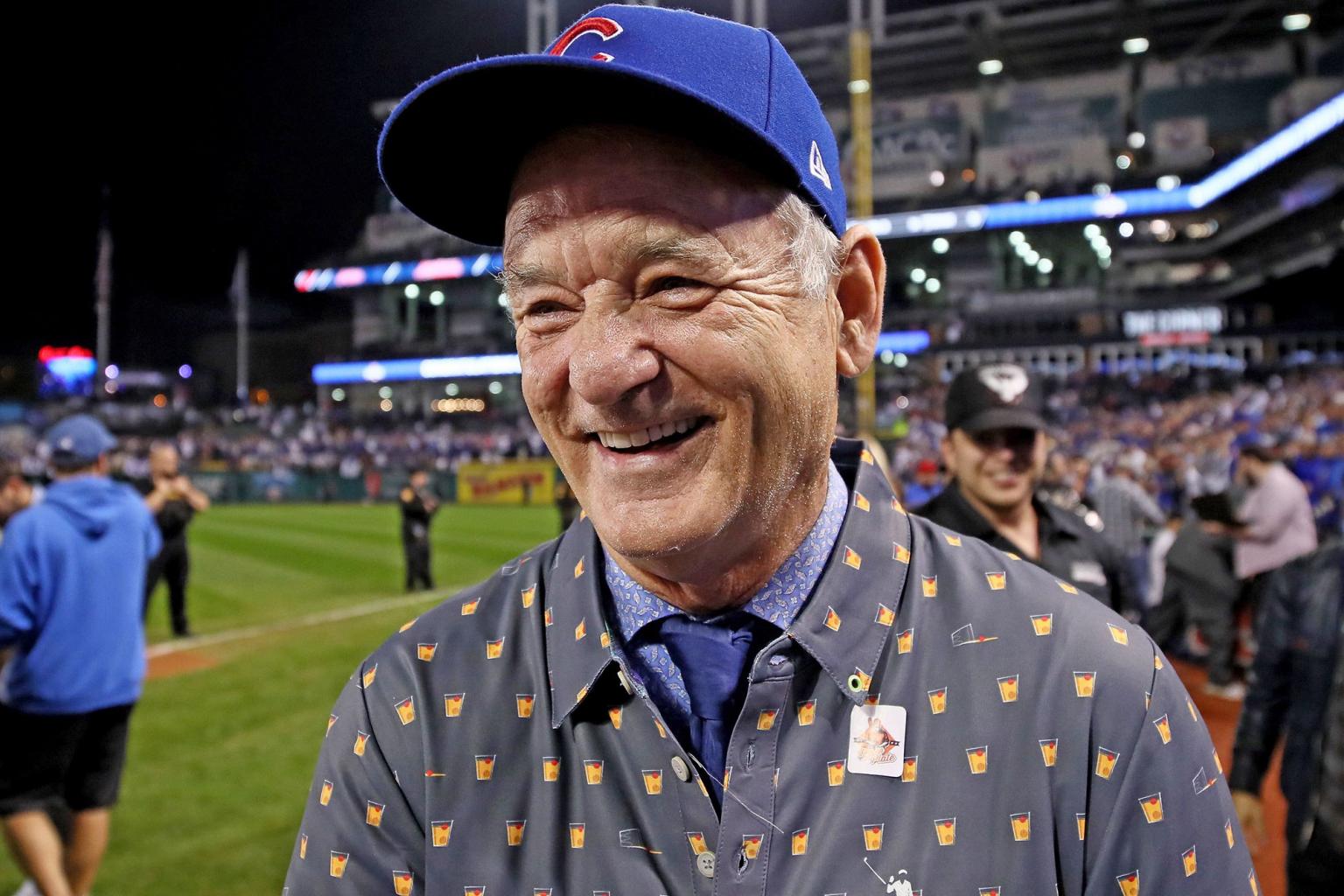 Bill Murray Jubilant After Historic Chicago Cubs Win:        Of Course I Thought It Was Going to Happen        