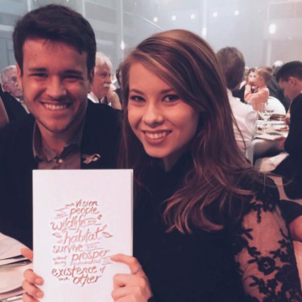 Bindi Irwin and Boyfriend Chandler Powell Honor the Late Steve Irwin at Annual Gala: 