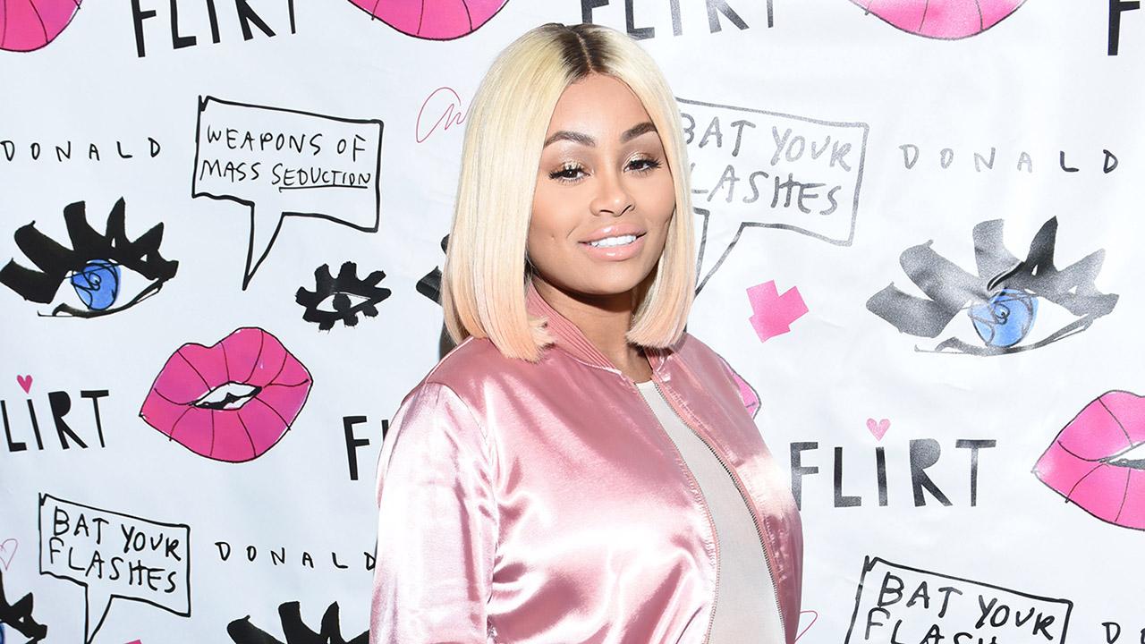 Blac Chyna Reveals Her Weight One Week Post Baby:       'I Can       't Believe How Flat My Stomach Is Already!        