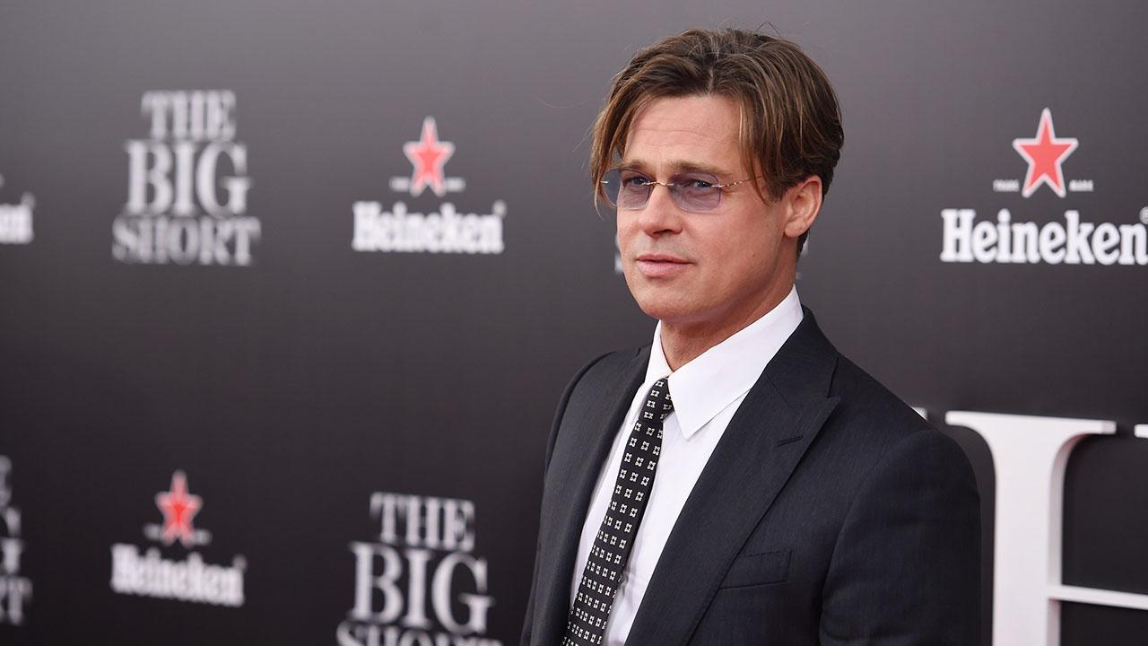 Brad Pitt Makes First Appearance Since Angelina Jolie Divorce Filing at Private Screening -- See the Pics!